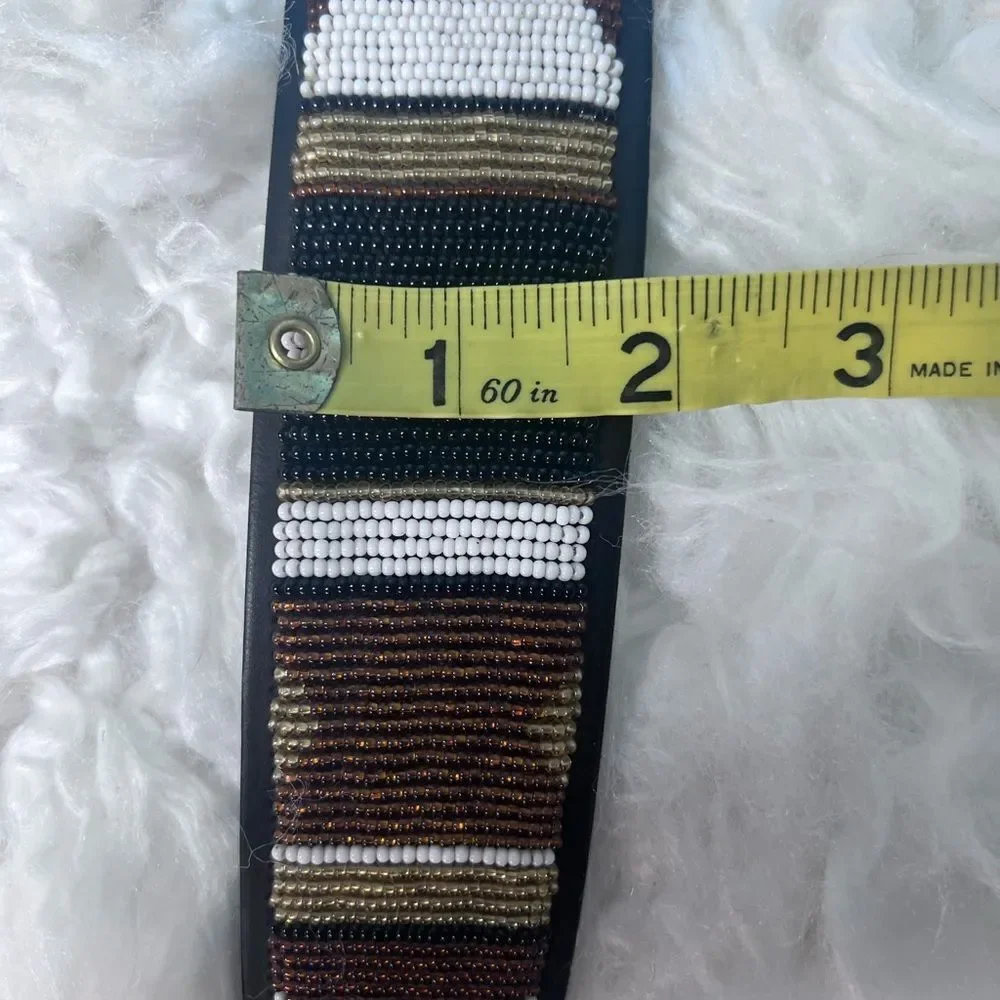 The Kenyan Collection large Hand beaded dog collar